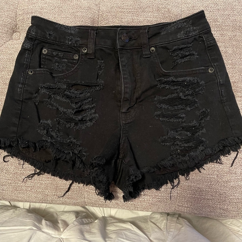 Black American Eagle High Rise Festival Short